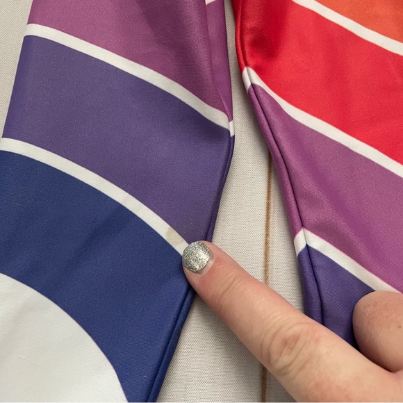 Saint Ida Bold Rainbow Long Sleeve Swimsuit - Picture 9 of 9